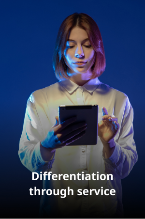 Differentiation Through Service