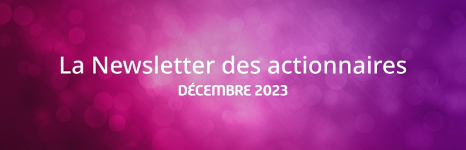 La Newsletter des actionnaires