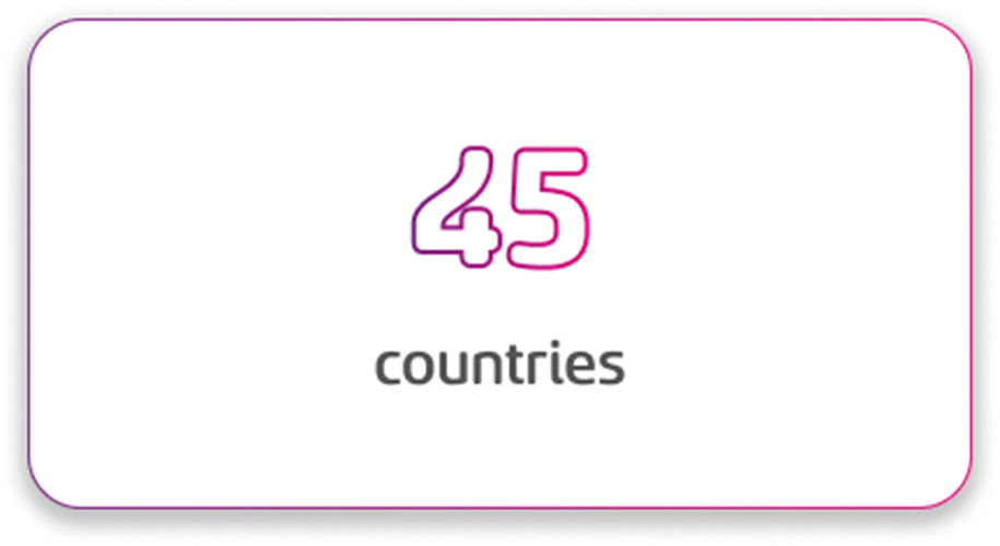 45 countries